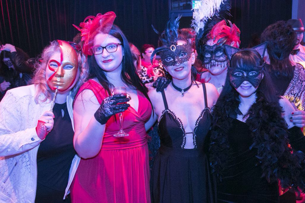 חברי הקבוצה הרוסית של באר שבע ביחד בפלאג אין (צילום: דוד פינחבסקי)